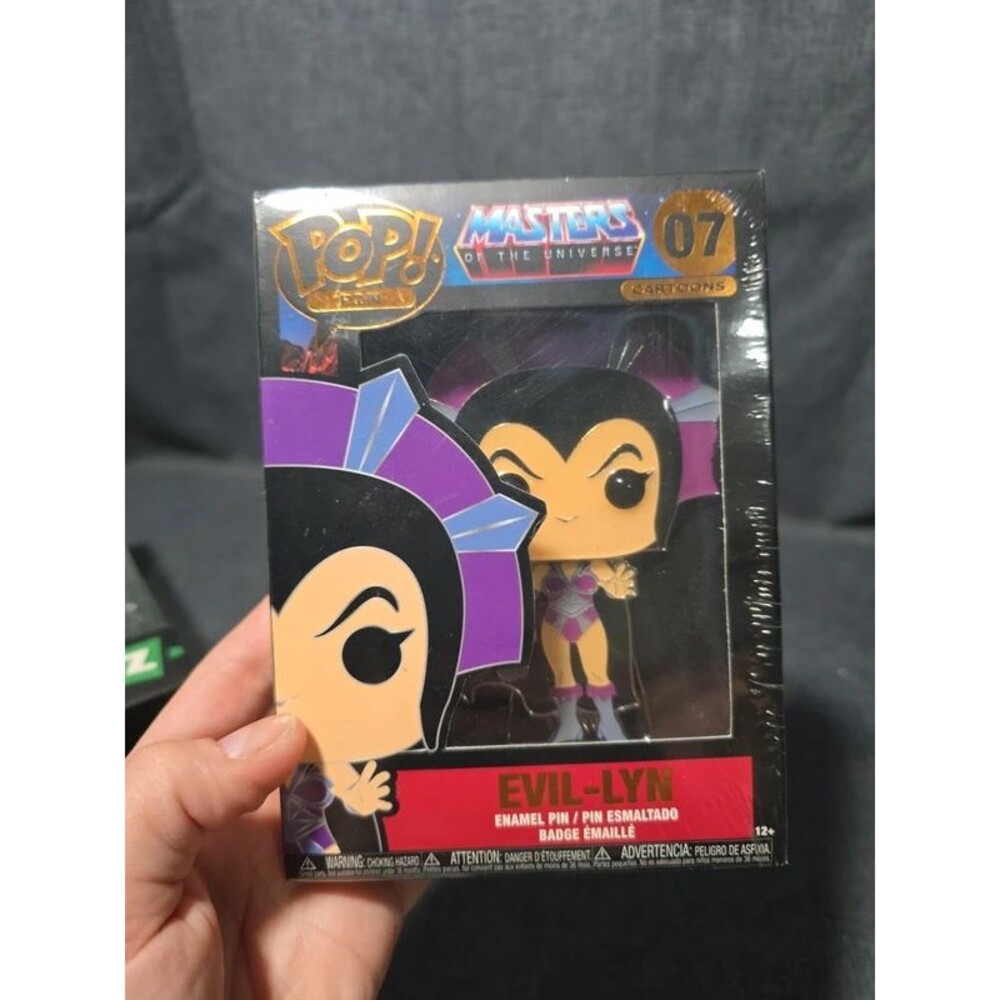 Evil-lyn enamel pin masters of the universe